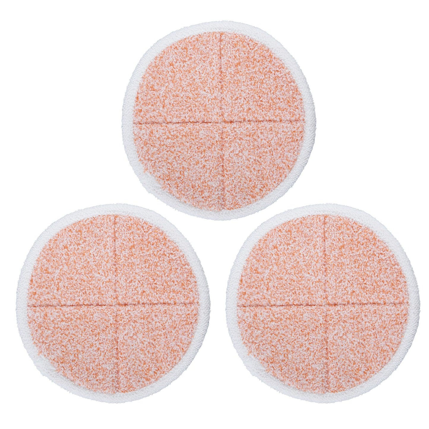 3PCS Mop Cloth Reusable Microfiber Mop Pad Mop Head Accessories for Bissell 2124/2039/2037/2039AOrange V1294-YM0523-3113210251313
