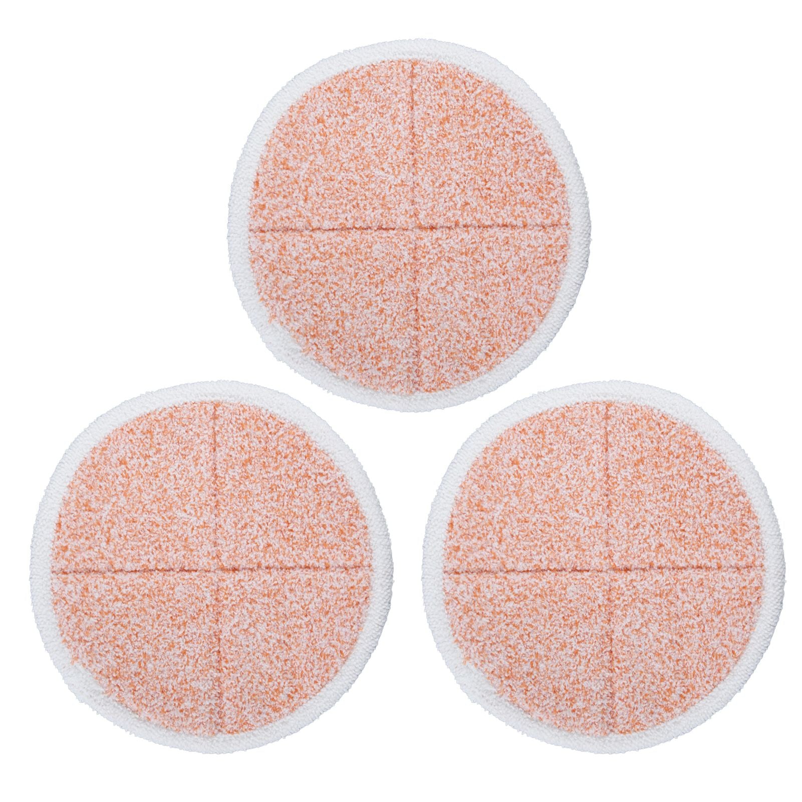 3PCS Mop Cloth Reusable Microfiber Mop Pad Mop Head Accessories for Bissell 2124/2039/2037/2039AOrange V1294-YM0523-3113210251313