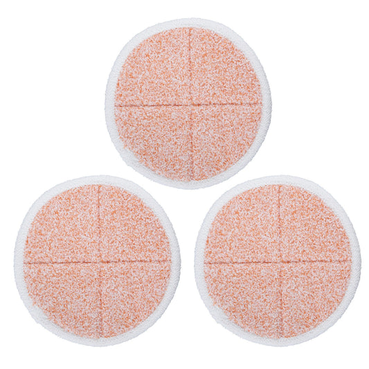 3PCS Mop Cloth Reusable Microfiber Mop Pad Mop Head Accessories for Bissell 2124/2039/2037/2039AOrange V1294-YM0523-3113210251313