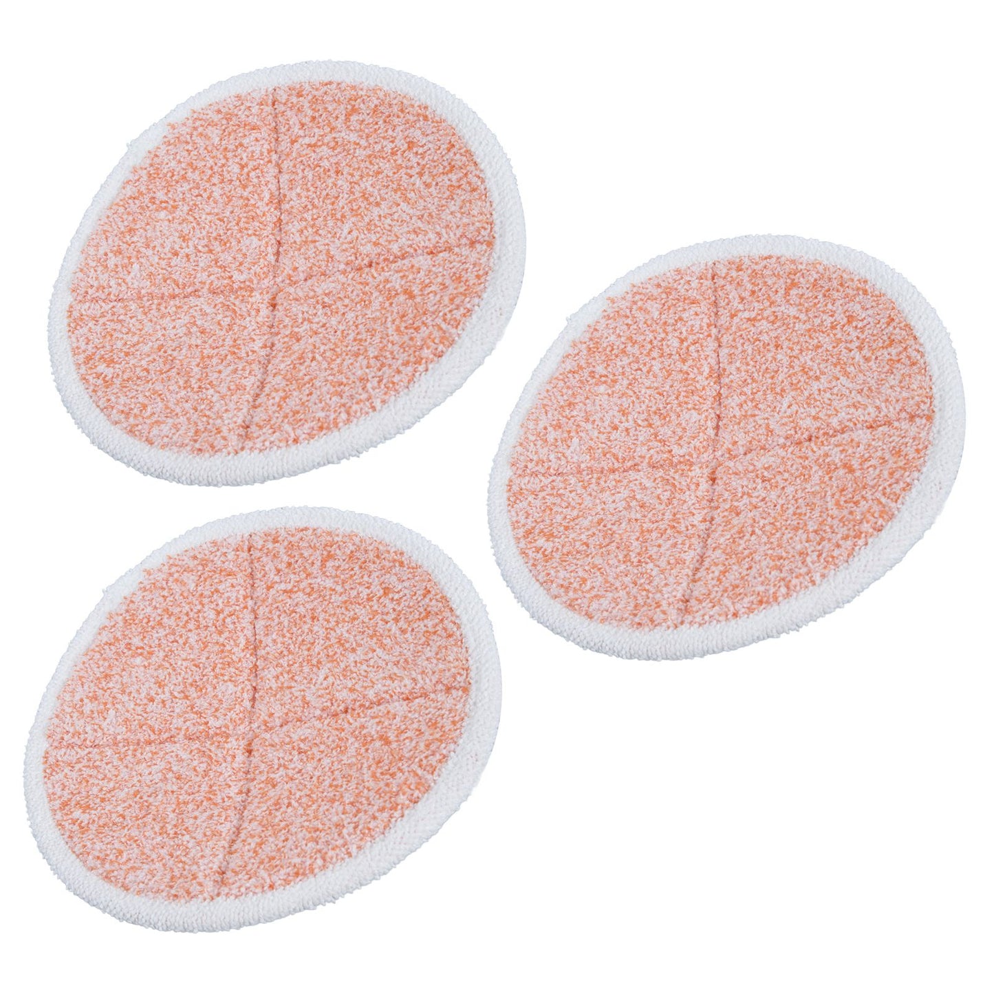 3PCS Mop Cloth Reusable Microfiber Mop Pad Mop Head Accessories for Bissell 2124/2039/2037/2039AOrange V1294-YM0523-3113210251313