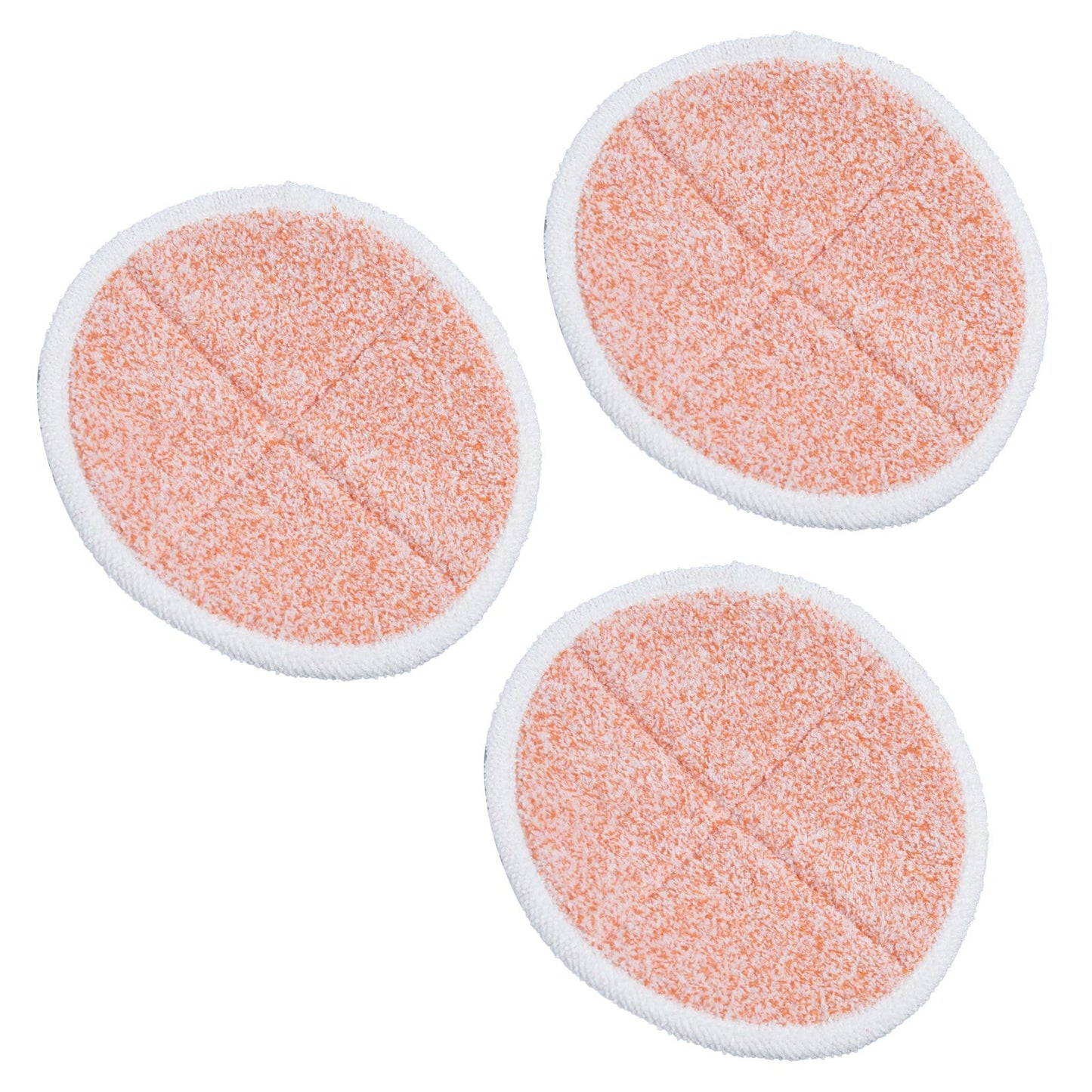 3PCS Mop Cloth Reusable Microfiber Mop Pad Mop Head Accessories for Bissell 2124/2039/2037/2039AOrange V1294-YM0523-3113210251313