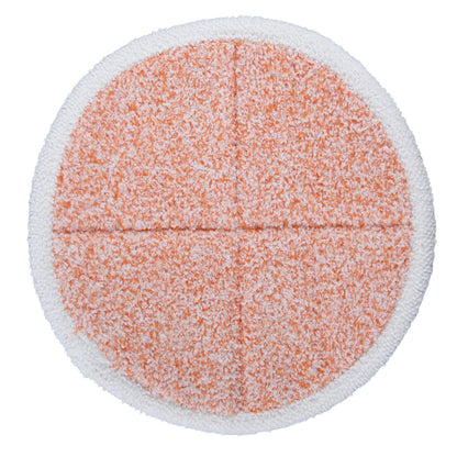 3PCS Mop Cloth Reusable Microfiber Mop Pad Mop Head Accessories for Bissell 2124/2039/2037/2039AOrange V1294-YM0523-3113210251313