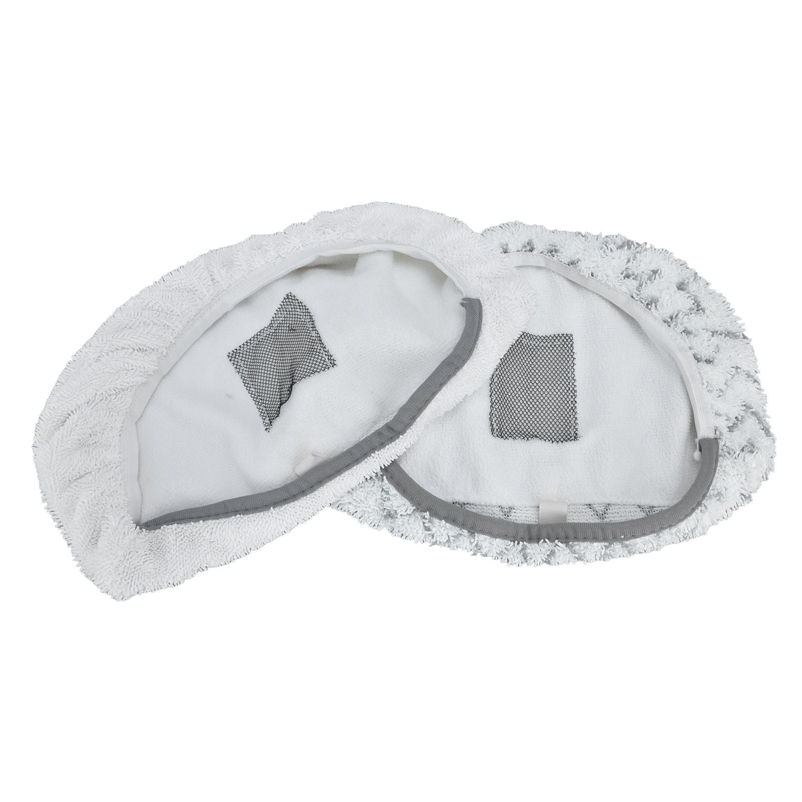 2Pcs Microfiber Mop Cloth Detachable Mop Replacement Pad Fit for Bissell 1940 Steam Mop V1294-YM0523-3113210251511
