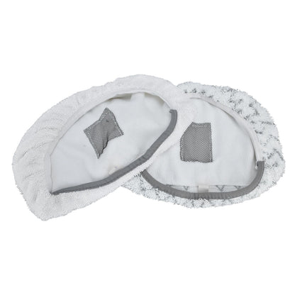 2Pcs Microfiber Mop Cloth Detachable Mop Replacement Pad Fit for Bissell 1940 Steam Mop V1294-YM0523-3113210251511