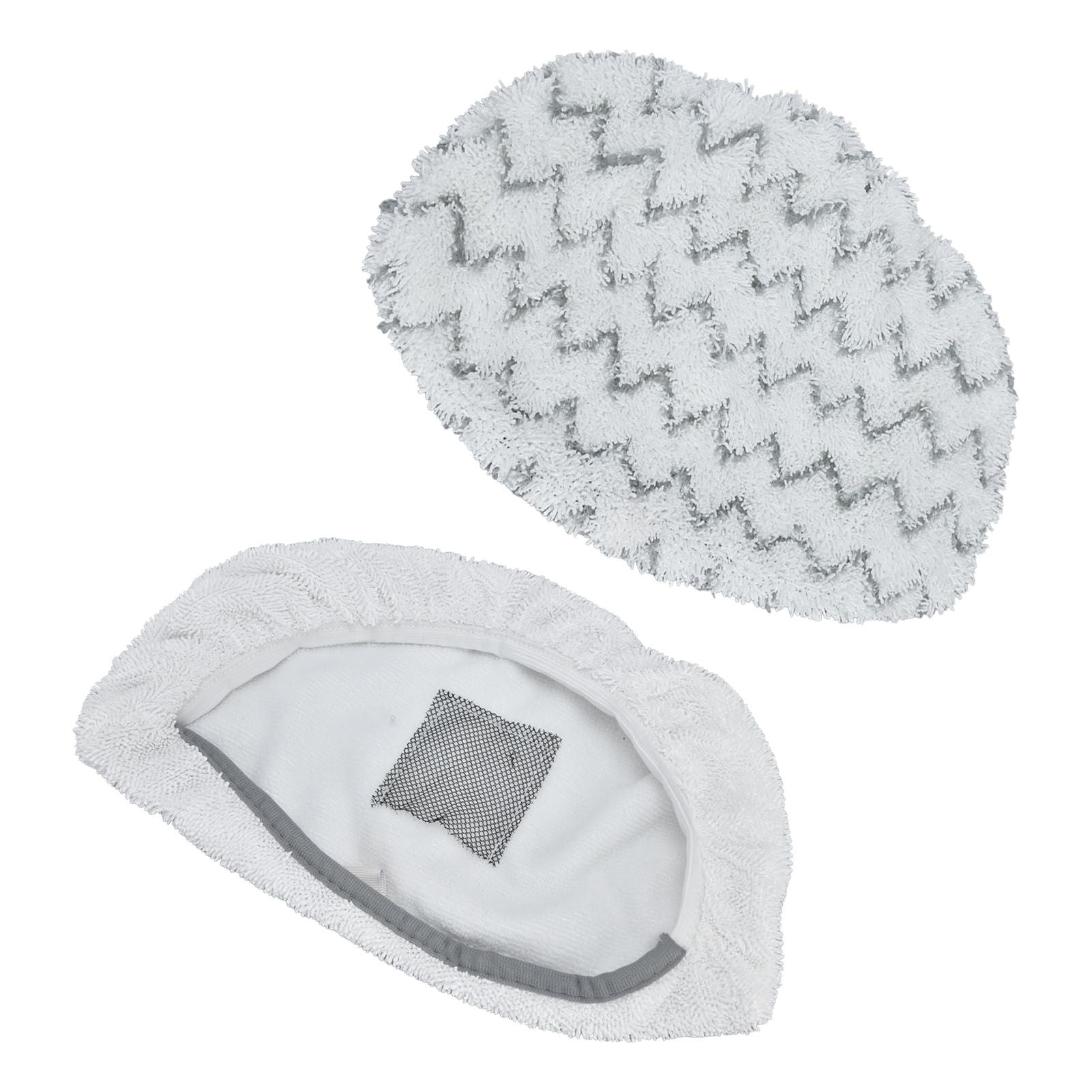 2Pcs Microfiber Mop Cloth Detachable Mop Replacement Pad Fit for Bissell 1940 Steam Mop V1294-YM0523-3113210251511