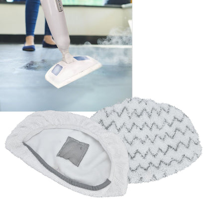 2Pcs Microfiber Mop Cloth Detachable Mop Replacement Pad Fit for Bissell 1940 Steam Mop V1294-YM0523-3113210251511