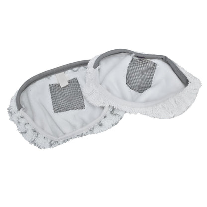 2Pcs Middle Microfiber Mop Pad with Strong Water Absorption Fit for Bissell 1132 1252 V1294-YM0523-3113210251711