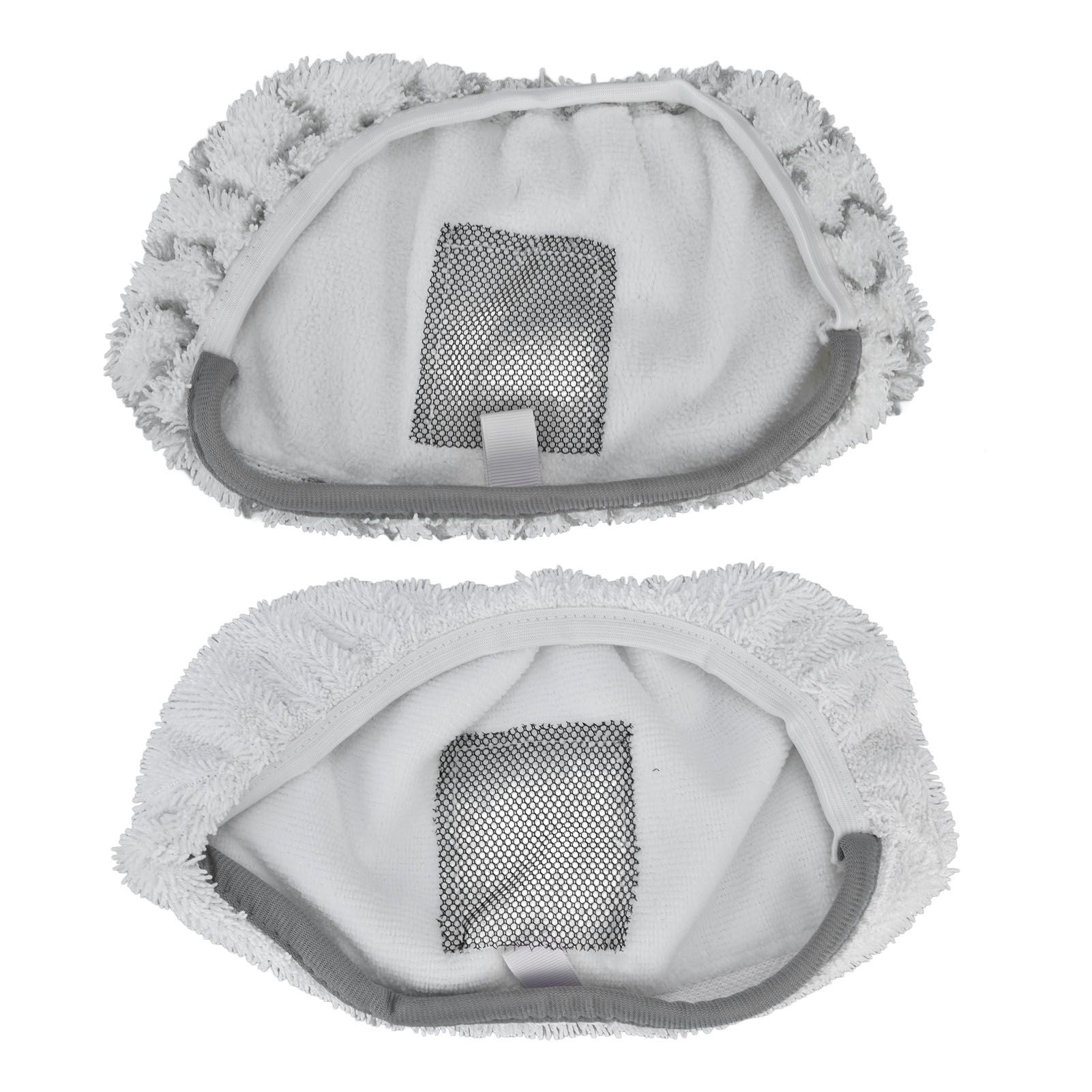 2Pcs Middle Microfiber Mop Pad with Strong Water Absorption Fit for Bissell 1132 1252 V1294-YM0523-3113210251711