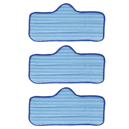 3PCS Microfiber Mop Pads Refill Replacement Mopping Cleaning Cloth Accessory Fit for Dupray Mops V1294-YM0523-3113210252111