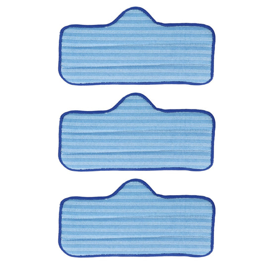 3PCS Microfiber Mop Pads Refill Replacement Mopping Cleaning Cloth Accessory Fit for Dupray Mops V1294-YM0523-3113210252111