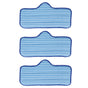 3PCS Microfiber Mop Pads Refill Replacement Mopping Cleaning Cloth Accessory Fit for Dupray Mops V1294-YM0523-3113210252111