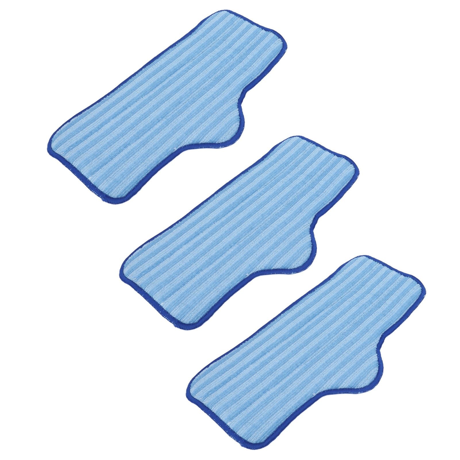 3PCS Microfiber Mop Pads Refill Replacement Mopping Cleaning Cloth Accessory Fit for Dupray Mops V1294-YM0523-3113210252111