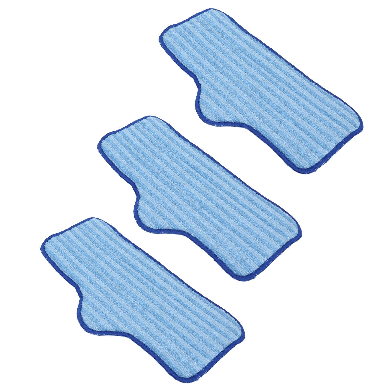 3PCS Microfiber Mop Pads Refill Replacement Mopping Cleaning Cloth Accessory Fit for Dupray Mops V1294-YM0523-3113210252111