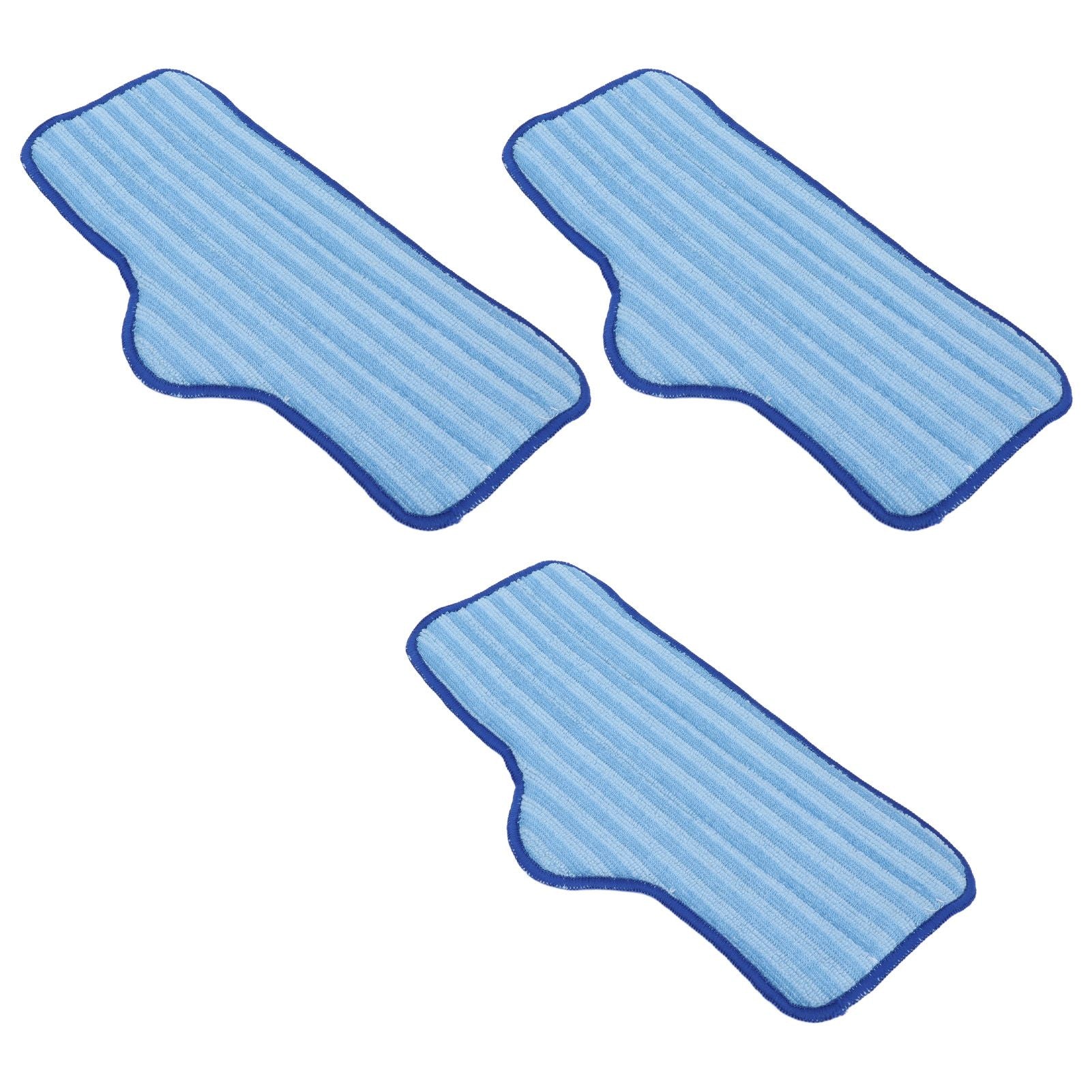 3PCS Microfiber Mop Pads Refill Replacement Mopping Cleaning Cloth Accessory Fit for Dupray Mops V1294-YM0523-3113210252111
