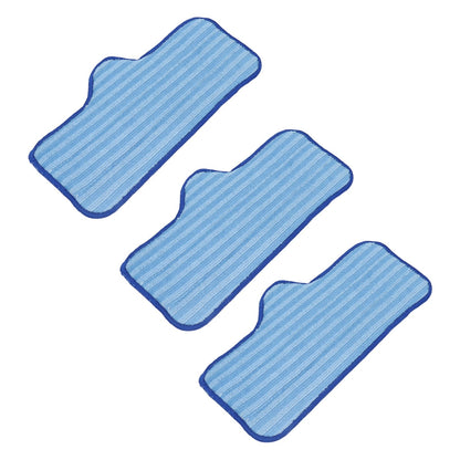 3PCS Microfiber Mop Pads Refill Replacement Mopping Cleaning Cloth Accessory Fit for Dupray Mops V1294-YM0523-3113210252111