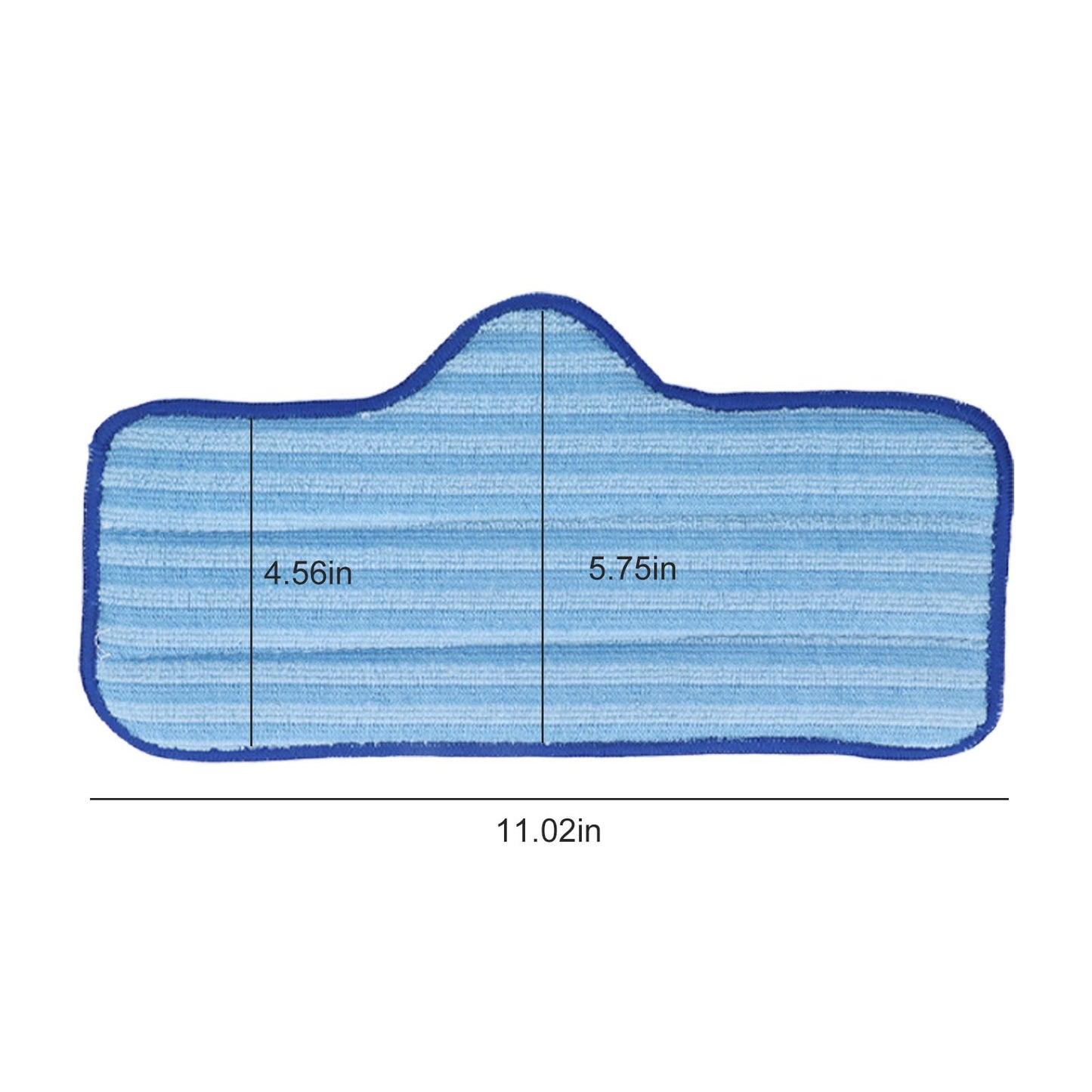 3PCS Microfiber Mop Pads Refill Replacement Mopping Cleaning Cloth Accessory Fit for Dupray Mops V1294-YM0523-3113210252111