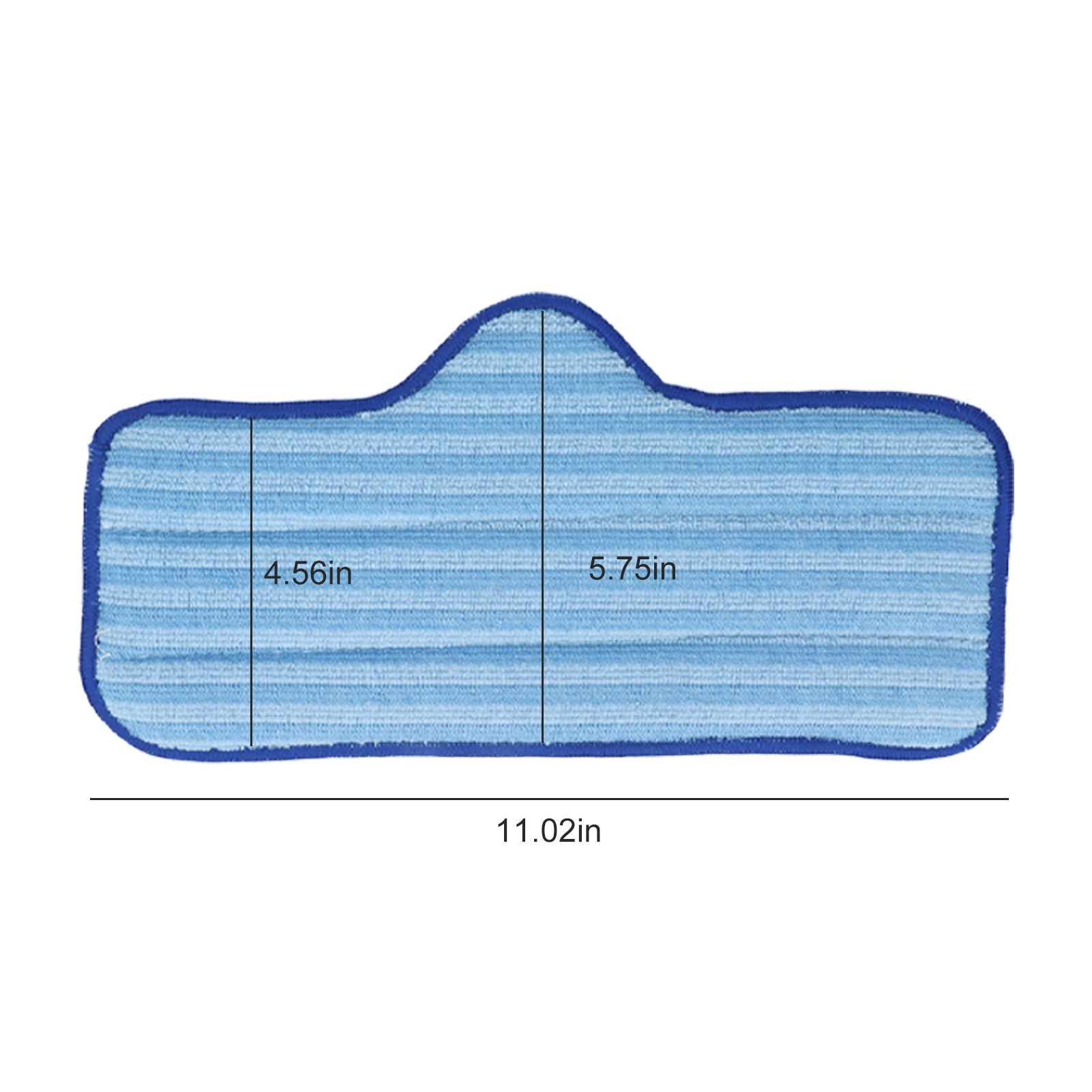 3PCS Microfiber Mop Pads Refill Replacement Mopping Cleaning Cloth Accessory Fit for Dupray Mops V1294-YM0523-3113210252111