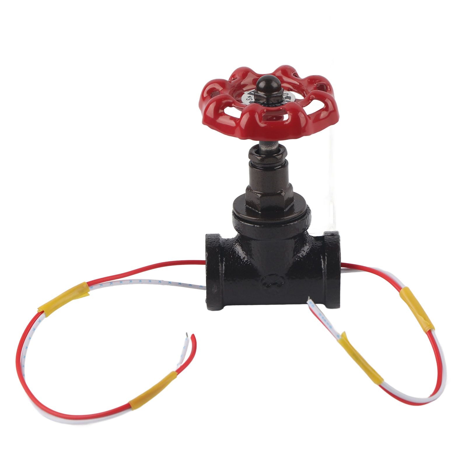 G1/2 Steampunk Style Tee Valve Light Switch with Wires for Industrial Robot Table Lamp Fixture 12V 120V V1294-YM0523-3113210252511