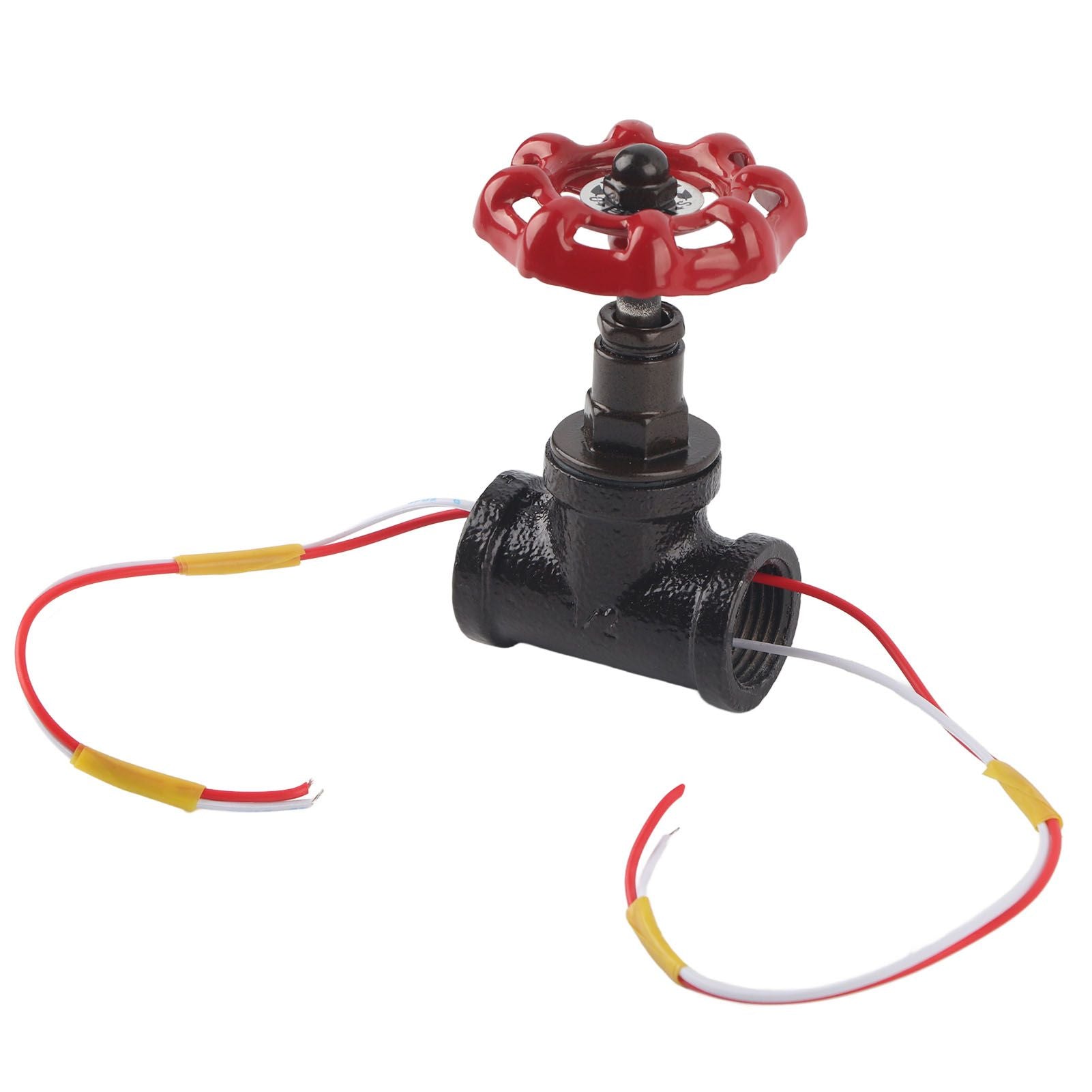 G1/2 Steampunk Style Tee Valve Light Switch with Wires for Industrial Robot Table Lamp Fixture 12V 120V V1294-YM0523-3113210252511