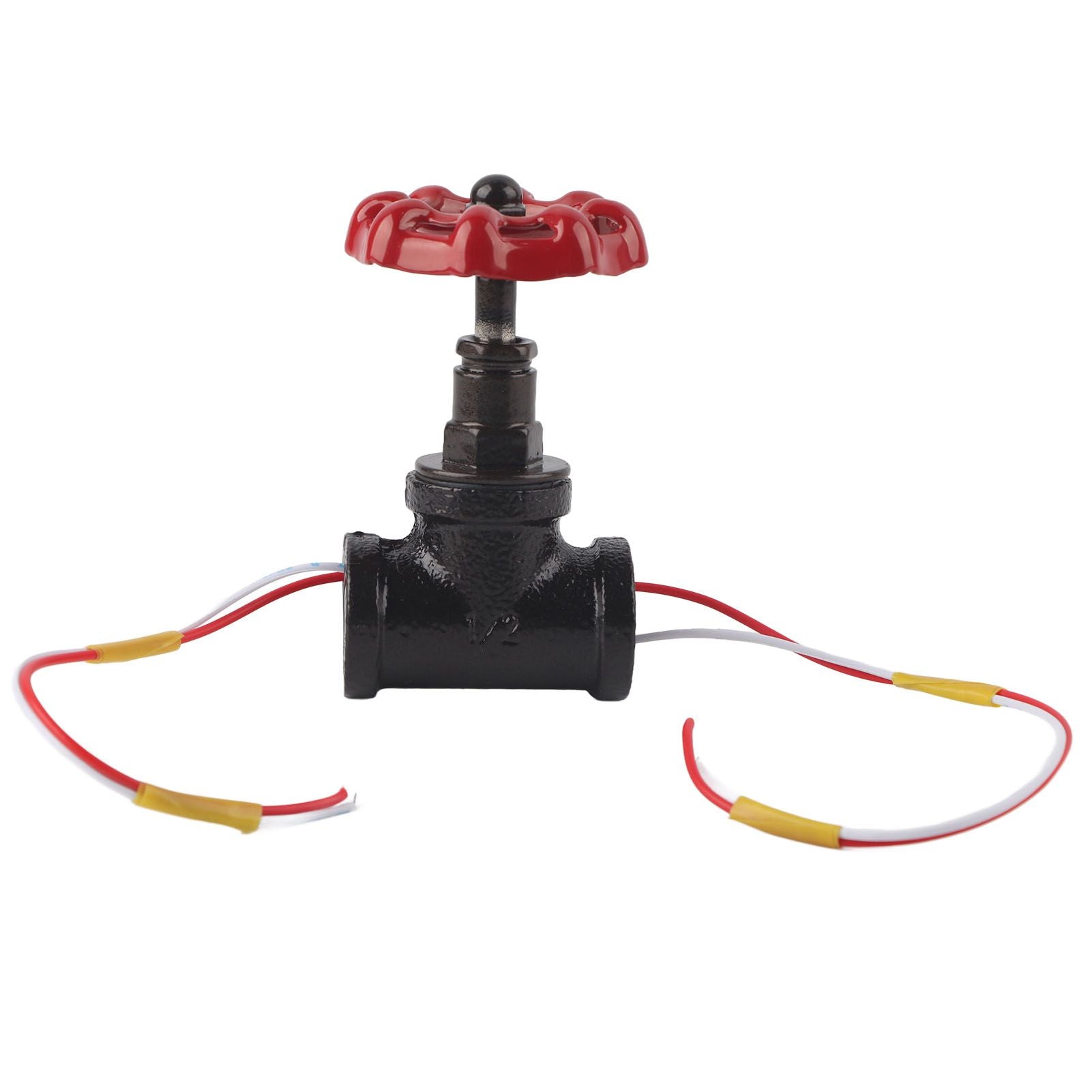G1/2 Steampunk Style Tee Valve Light Switch with Wires for Industrial Robot Table Lamp Fixture 12V 120V V1294-YM0523-3113210252511