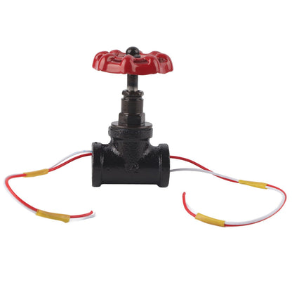 G1/2 Steampunk Style Tee Valve Light Switch with Wires for Industrial Robot Table Lamp Fixture 12V 120V V1294-YM0523-3113210252511