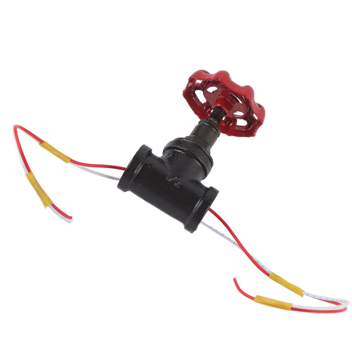 G1/2 Steampunk Style Tee Valve Light Switch with Wires for Industrial Robot Table Lamp Fixture 12V 120V V1294-YM0523-3113210252511