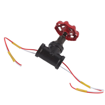 G1/2 Steampunk Style Tee Valve Light Switch with Wires for Industrial Robot Table Lamp Fixture 12V 120V V1294-YM0523-3113210252511
