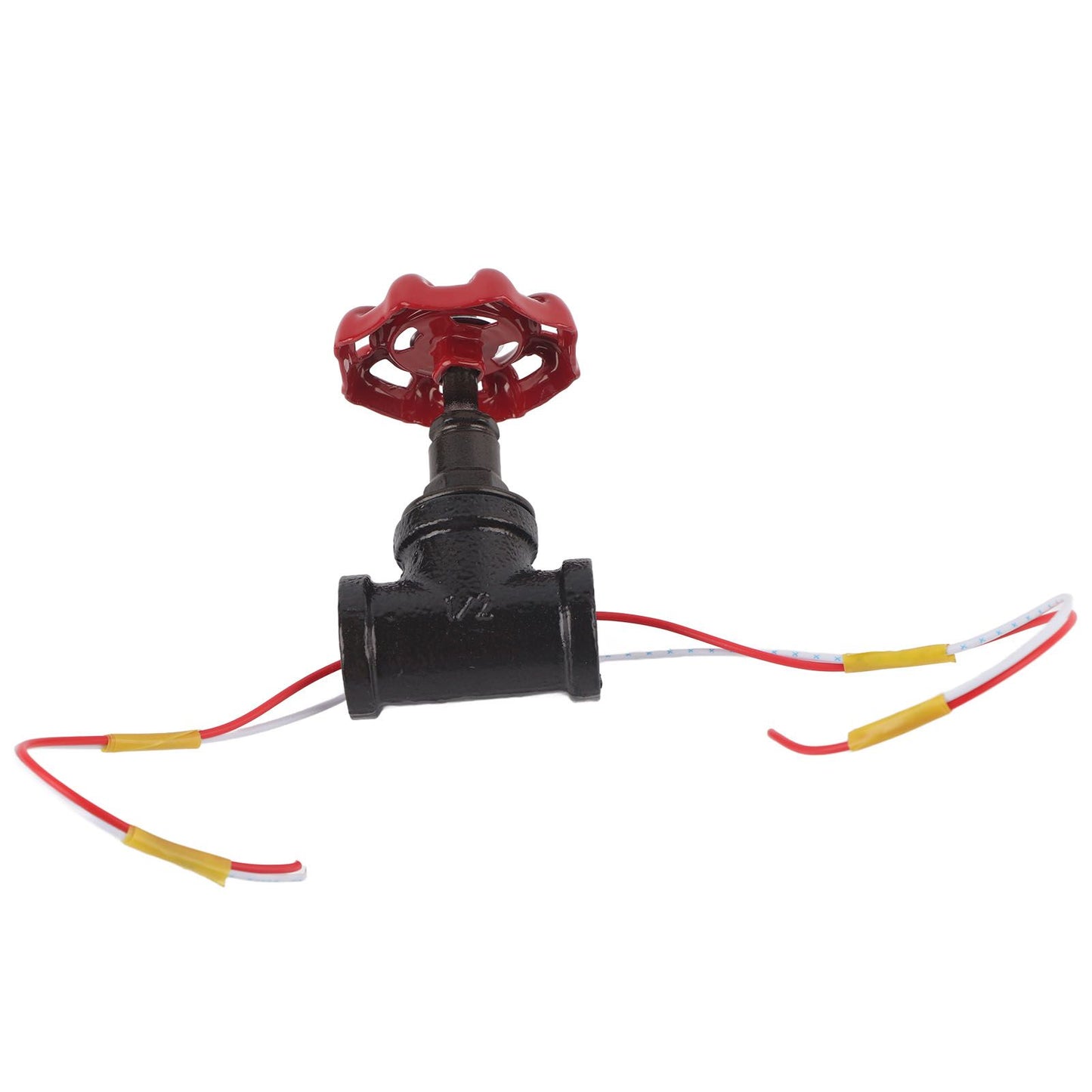 G1/2 Steampunk Style Tee Valve Light Switch with Wires for Industrial Robot Table Lamp Fixture 12V 120V V1294-YM0523-3113210252511