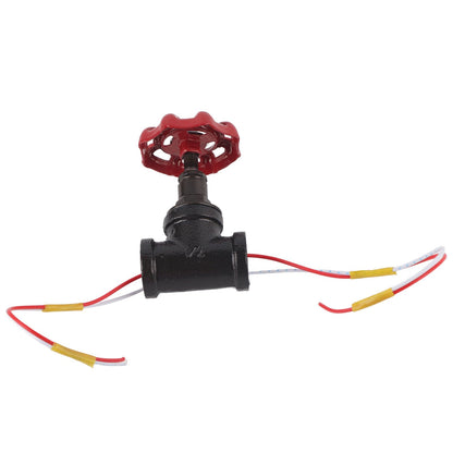 G1/2 Steampunk Style Tee Valve Light Switch with Wires for Industrial Robot Table Lamp Fixture 12V 120V V1294-YM0523-3113210252511