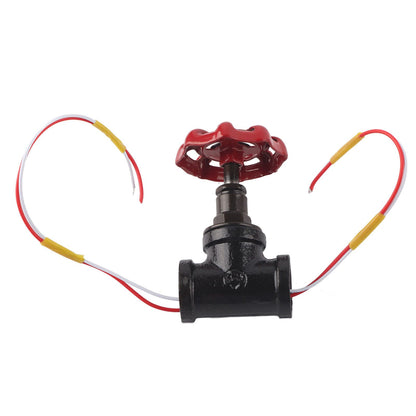 G1/2 Steampunk Style Tee Valve Light Switch with Wires for Industrial Robot Table Lamp Fixture 12V 120V V1294-YM0523-3113210252511