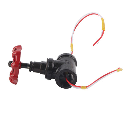 G1/2 Steampunk Style Tee Valve Light Switch with Wires for Industrial Robot Table Lamp Fixture 12V 120V V1294-YM0523-3113210252511