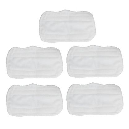 5PCS Cleaning Mop Cloth White Microfiber Mop Pad Mop Head Accessories for Shark XT3010 S3111 S1001 S3101 V1294-YM0523-3113210253611