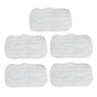 5PCS Cleaning Mop Cloth White Microfiber Mop Pad Mop Head Accessories for Shark XT3010 S3111 S1001 S3101 V1294-YM0523-3113210253611
