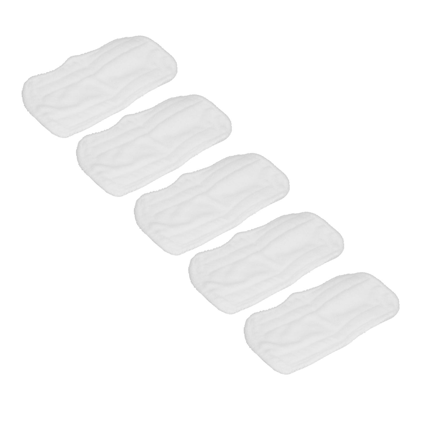 5PCS Cleaning Mop Cloth White Microfiber Mop Pad Mop Head Accessories for Shark XT3010 S3111 S1001 S3101 V1294-YM0523-3113210253611