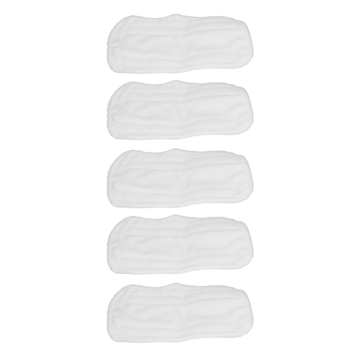 5PCS Cleaning Mop Cloth White Microfiber Mop Pad Mop Head Accessories for Shark XT3010 S3111 S1001 S3101 V1294-YM0523-3113210253611