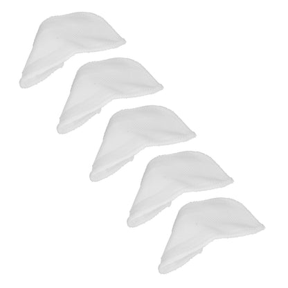 5PCS Cleaning Mop Cloth White Microfiber Mop Pad Mop Head Accessories for Shark XT3010 S3111 S1001 S3101 V1294-YM0523-3113210253611