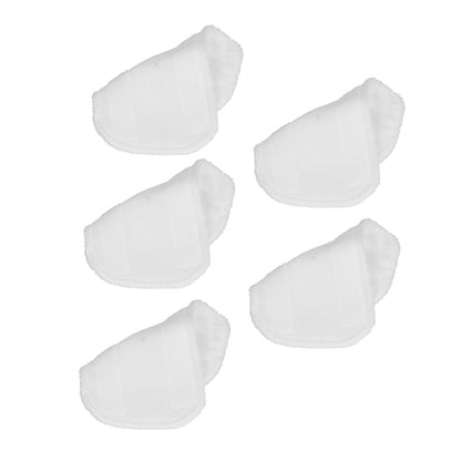 5PCS Cleaning Mop Cloth White Microfiber Mop Pad Mop Head Accessories for Shark XT3010 S3111 S1001 S3101 V1294-YM0523-3113210253611