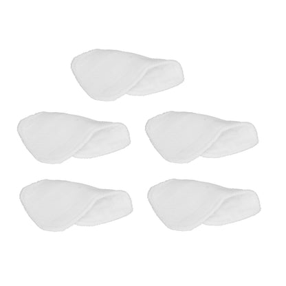 5PCS Cleaning Mop Cloth White Microfiber Mop Pad Mop Head Accessories for Shark XT3010 S3111 S1001 S3101 V1294-YM0523-3113210253611