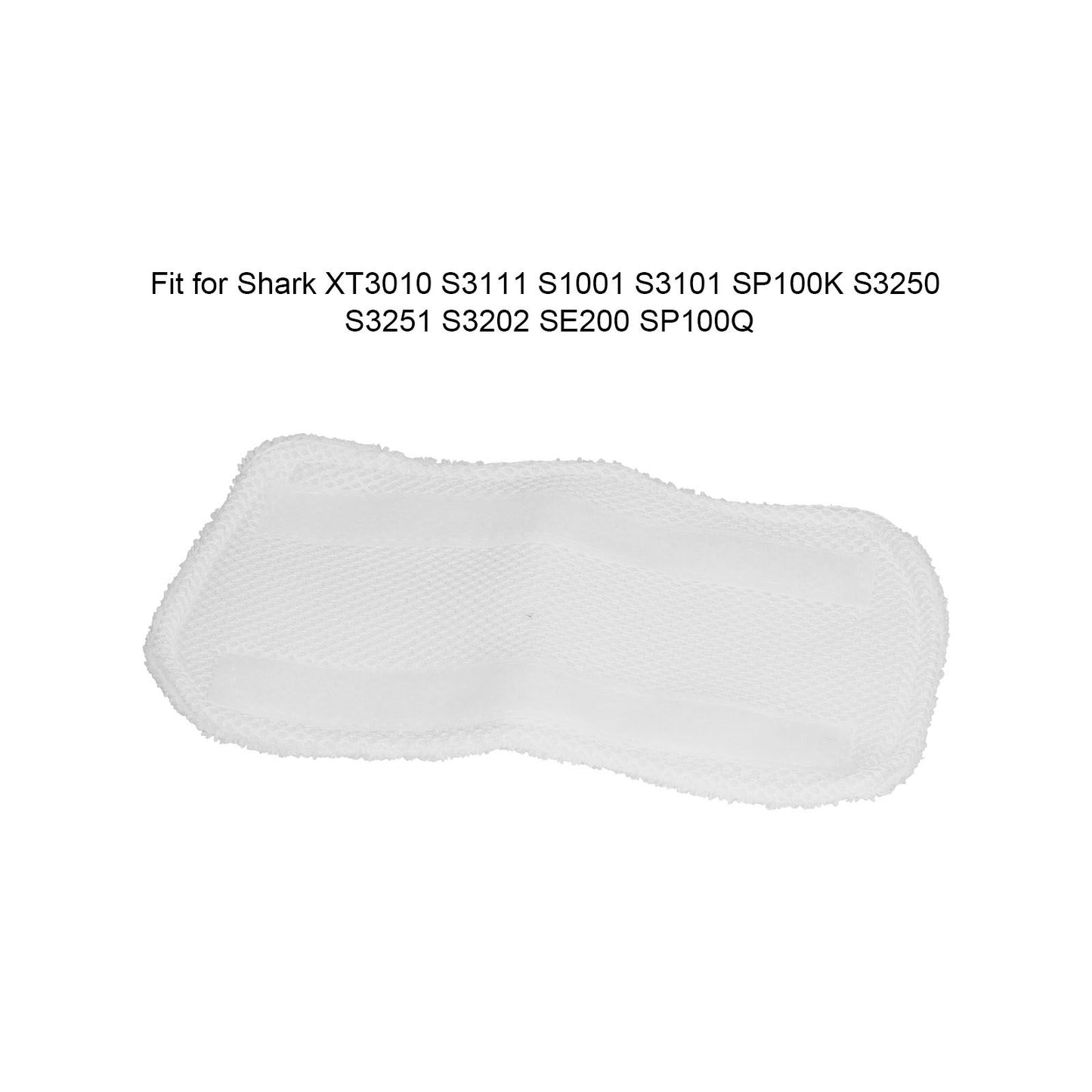 5PCS Cleaning Mop Cloth White Microfiber Mop Pad Mop Head Accessories for Shark XT3010 S3111 S1001 S3101 V1294-YM0523-3113210253611