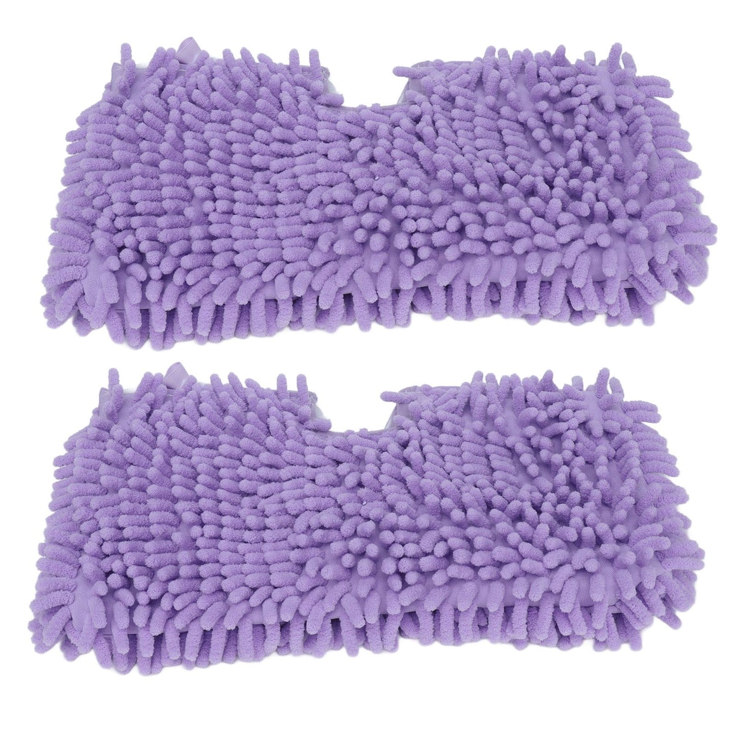 2PCS Mop Replacement Pads Soft Microfiber Mop Cloth Accessory Fit for Shark S3601 S3501 Purple V1294-YM0523-3113210254011