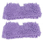 2PCS Mop Replacement Pads Soft Microfiber Mop Cloth Accessory Fit for Shark S3601 S3501 Purple V1294-YM0523-3113210254011