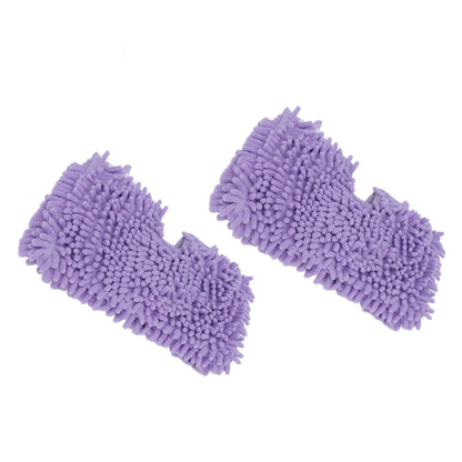 2PCS Mop Replacement Pads Soft Microfiber Mop Cloth Accessory Fit for Shark S3601 S3501 Purple V1294-YM0523-3113210254011
