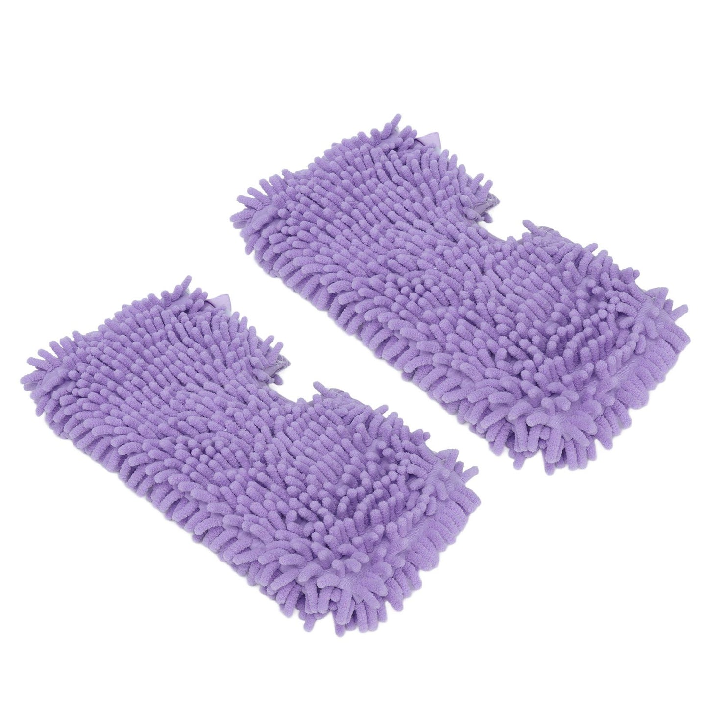 2PCS Mop Replacement Pads Soft Microfiber Mop Cloth Accessory Fit for Shark S3601 S3501 Purple V1294-YM0523-3113210254011