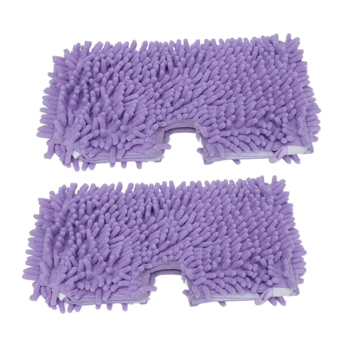 2PCS Mop Replacement Pads Soft Microfiber Mop Cloth Accessory Fit for Shark S3601 S3501 Purple V1294-YM0523-3113210254011