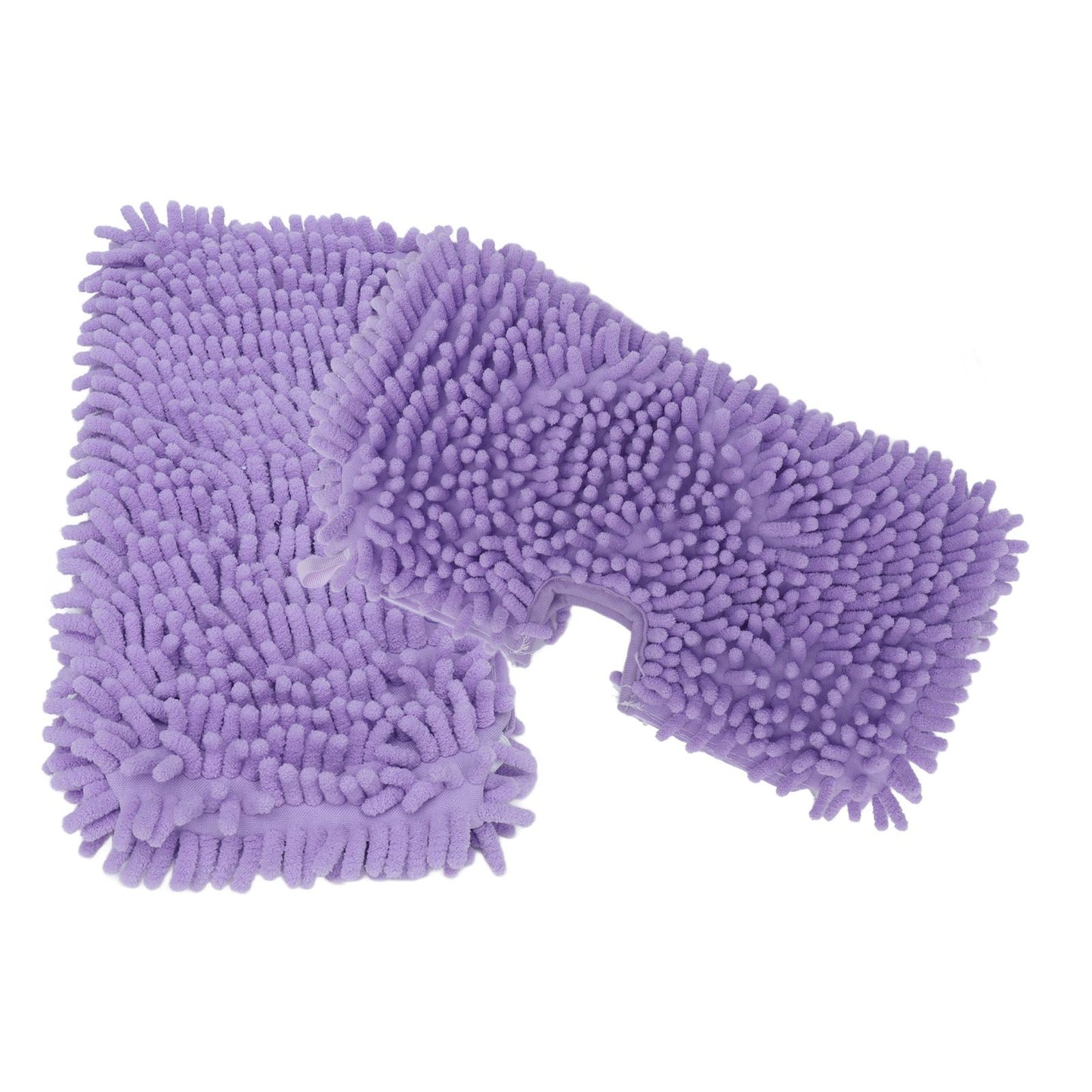 2PCS Mop Replacement Pads Soft Microfiber Mop Cloth Accessory Fit for Shark S3601 S3501 Purple V1294-YM0523-3113210254011