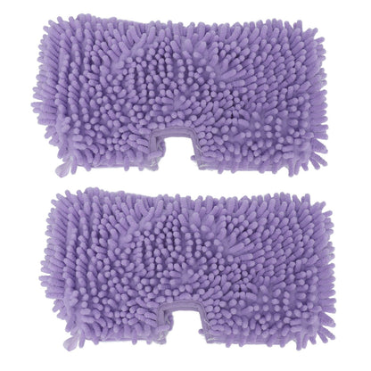 2PCS Mop Replacement Pads Soft Microfiber Mop Cloth Accessory Fit for Shark S3601 S3501 Purple V1294-YM0523-3113210254011