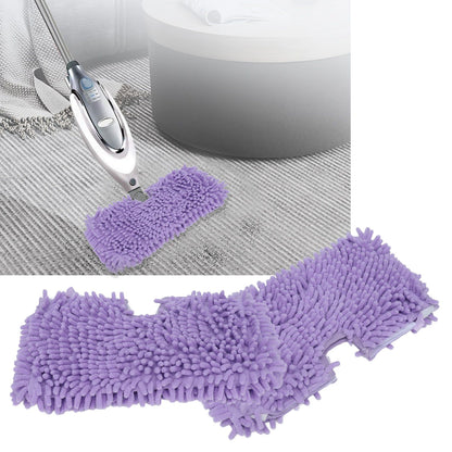 2PCS Mop Replacement Pads Soft Microfiber Mop Cloth Accessory Fit for Shark S3601 S3501 Purple V1294-YM0523-3113210254011