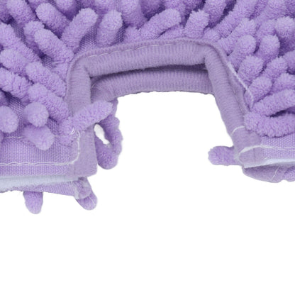 2PCS Mop Replacement Pads Soft Microfiber Mop Cloth Accessory Fit for Shark S3601 S3501 Purple V1294-YM0523-3113210254011