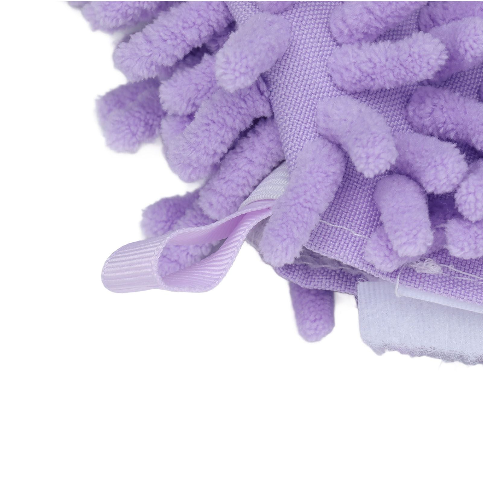 2PCS Mop Replacement Pads Soft Microfiber Mop Cloth Accessory Fit for Shark S3601 S3501 Purple V1294-YM0523-3113210254011