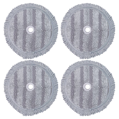 4PCS Fiber Mopping Pads High Strength Mop Cleaning Cloth Replacement Accessory Fit for LG Mops V1294-YM0523-3113210254511